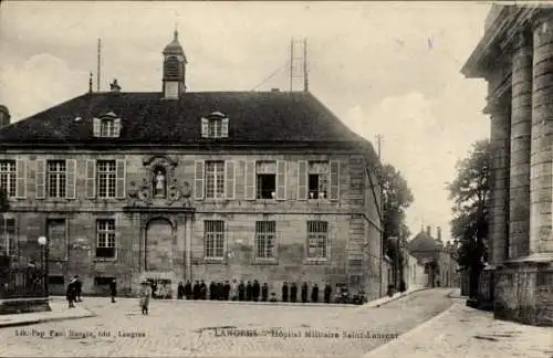 Ak Langres Haute Marne, Hopital Militaire Saint-Laurent