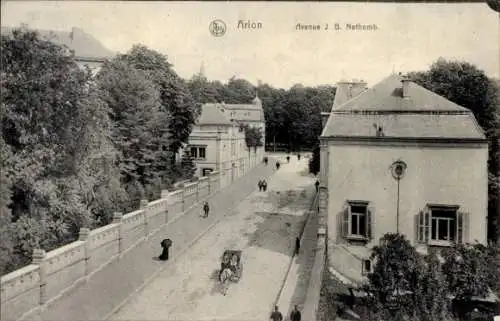 Ak Arlon Aarlen Wallonien Luxemburg, Avenue Nothomb