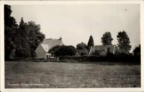 Ak Weerselo-Overijssel, Residenz des Bürgermeisters