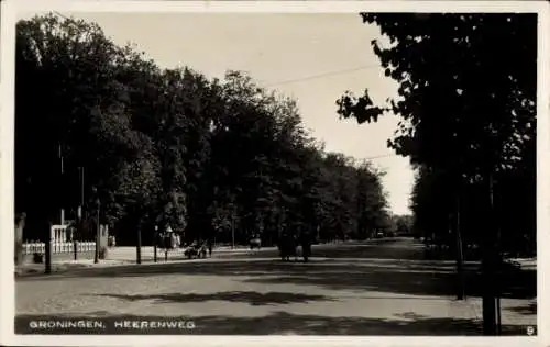 Ak Groningen Niederlande, Heerenweg