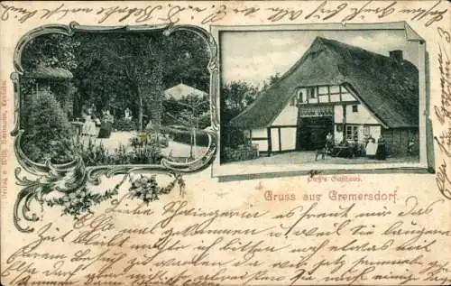 Ak Gremersdorf in Ostholstein, Pietz's-Gasthaus