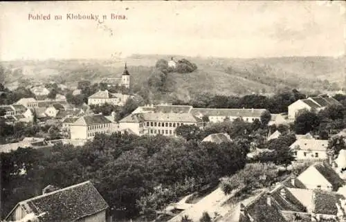 Ak Valašské Klobouky Wallachisch Klobouk Region Zlin, Teilansicht