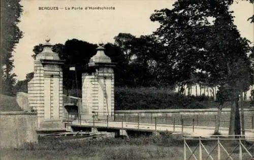 Ak Bergues Nord, La Porte d'Hondschoote