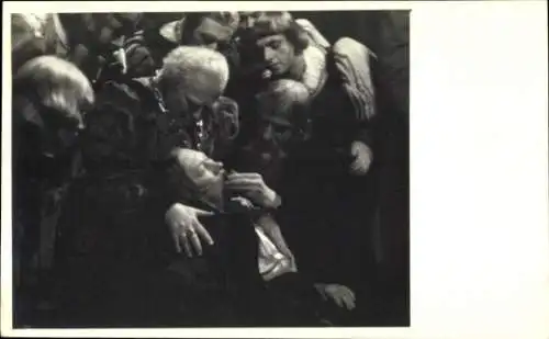 Ak Schauspieler, Szene