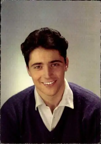 Ak Schauspieler Sacha Distel, Portrait, Autogramm