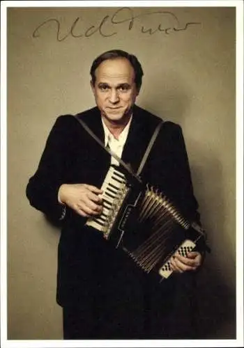 Ak Schauspieler Ulrich Tukur, Portrait, Autogramm
