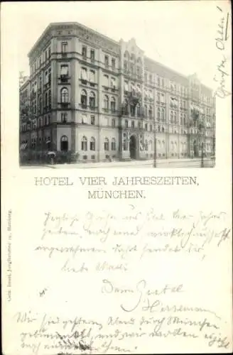 Ak München, Hotel Vier Jahreszeiten