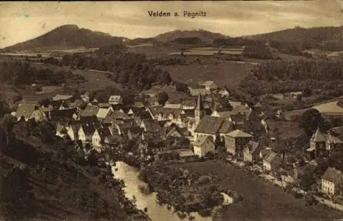 Ak Velden Pegnitz, Totalansicht