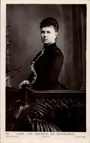 Ak Marija Alexandrowna Romanowa, Herzogin von Sachsen-Coburg und Gotha