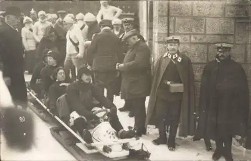 Foto Ak Carl Eduard von Sachsen-Coburg-Gotha, Bob