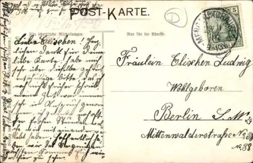 Ak Fürst Friedrich und Fürstin Bathildis zu Waldeck und Pyrmont, Gedicht Fürstentum Waldeck