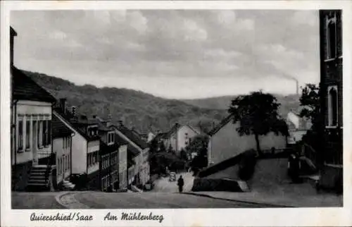 Ak Quierschied im Saarland, Mühlenberg