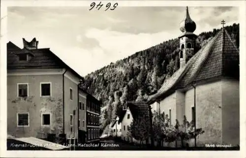 Ak Kremsbrücke in Kärnten, Teilansicht, Kirche