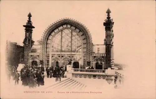 Ak Paris Frankreich, Exposition Universelle 1900, Palais de l'Horticulture Francaise