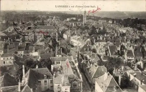 Ak Langres Haute Marne, Gesamtansicht