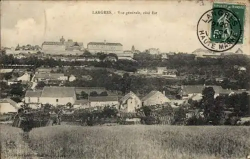 Ak Langres Haute Marne, Gesamtansicht