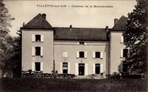 Ak Villette sur Aïn, Château de la Moutonnière