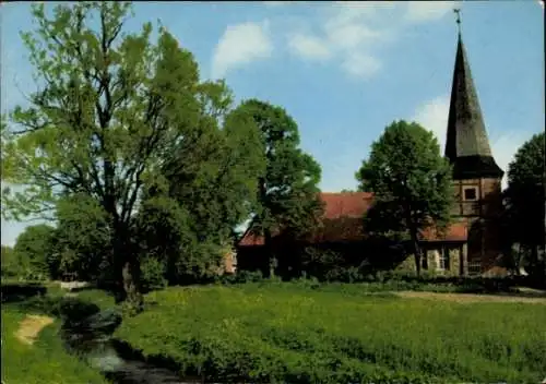 Ak Hamburg Wandsbek Rahlstedt, Feldsteinkirche