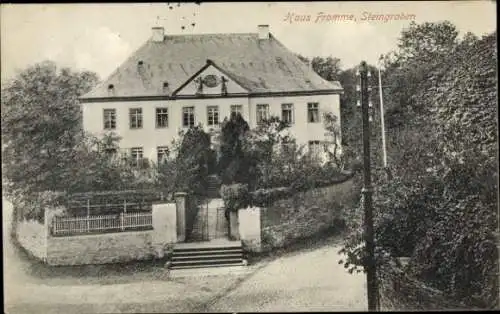 Ak Soest in Westfalen, Haus Fromme, Steingraben