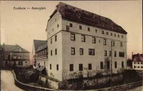 Ak Forchheim in Oberfranken Bayern, Kaiserpfalz