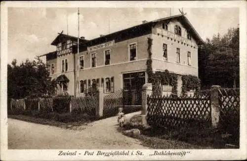 Ak Zwiesel Berggießhübel in Sachsen, Bethlehem-Stift