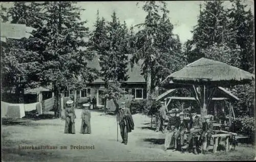 Ak Haidmühle Bayrischer Wald Niederbayern, Dreisessel, Unterkunftshaus