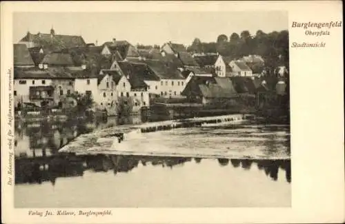 Ak Burglengenfeld an der Naab Oberpfalz, Teilansicht