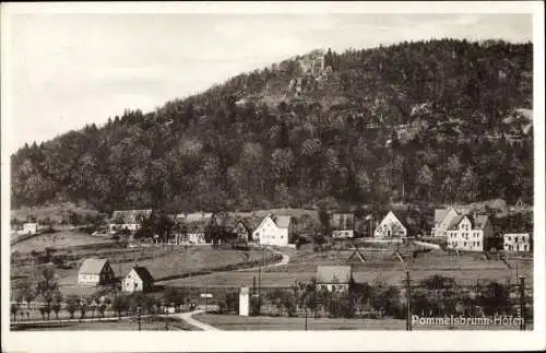 Ak Pommelsbrunn in Mittelfranken, Höfen, Gesamtansicht