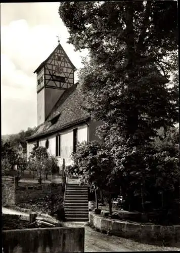 Ak Unterregenbach an der Jagst Langenburg in Württemberg, Pfarrkirche St. Veit