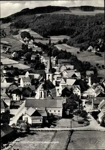 Ak Düdinghausen Medebach im Sauerland, Totalansicht