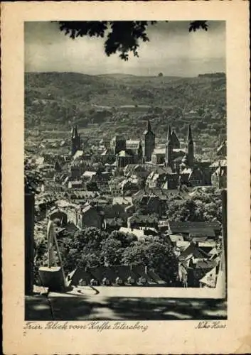 Ak Trier an der Mosel, Blick vom Café Petersberg