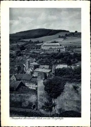 Ak Bad Münstereifel, Kneippbad, Teilansicht, Blick von der Burgstraße