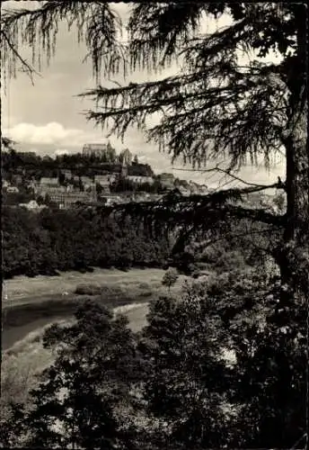 Ak Marburg an der Lahn, Panorama