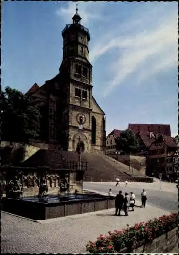 Ak Schwäbisch Hall in Württemberg, Michaelskirche