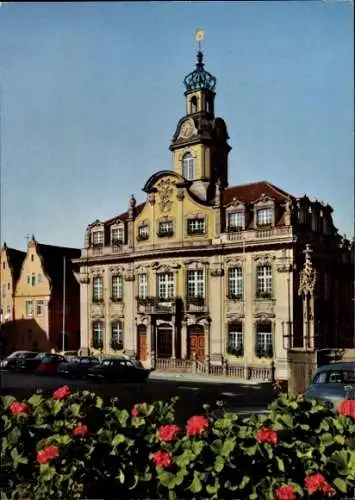 Ak Schwäbisch Hall in Württemberg, Rathaus