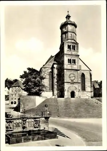 Ak Schwäbisch Hall in Württemberg, St. Michaeliskirche