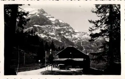 Ak Col du Pillon Kanton Waadt, Restaurant von Ch. Jaggi