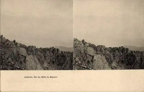 Stereo Ak Bigorre Hautes Pyrénées, Crete du Pic du Midi de Bigorre