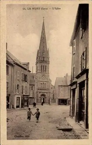 Ak La Mure Isère, Kirche