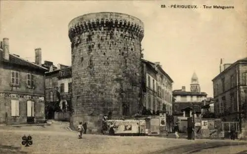 Ak Périgueux Nouvelle-Aquitaine Dordogne, Tour Mataguerre