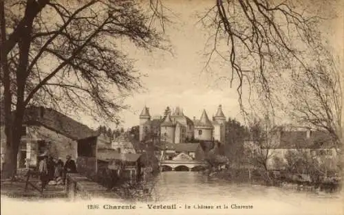 Ak Verteuil sur Charente, Chateau