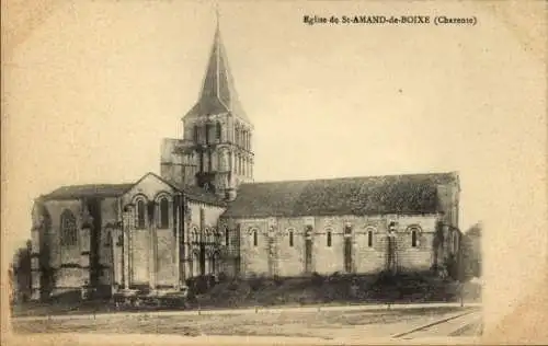 Ak Saint Amant de Boixe Charente, Kirche