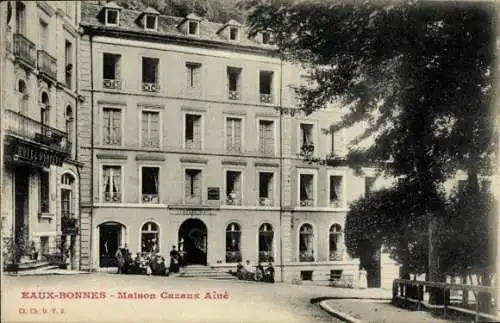 Ak Eaux Bonnes Pyrénées Atlantiques, Maison Cazaux Aine