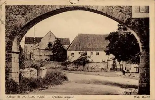 Ak Bruère Allichamps Cher, Abbaye de Noirlac, L'Entree actuelle