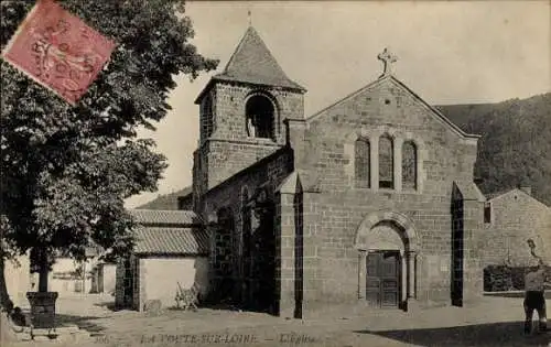 Ak Voute sur Loire Haute-Loire, Kirche