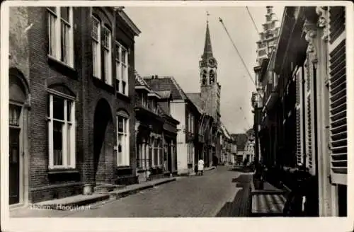 Ak Tholen Zeeland Niederlande, Hoogstraat