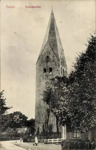 Ak Schildwolde Groningen, Turm