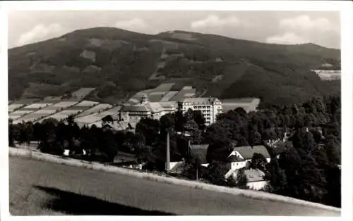 Ak Lázně Jeseník Bad Gräfenberg Frývaldov Freiwaldau Reg. Olmütz, Priessnitzsanatorium