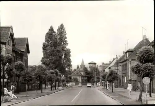 Ak Sandersdorf Brehna in Sachsen Anhalt, Hermann Fahlke Straße