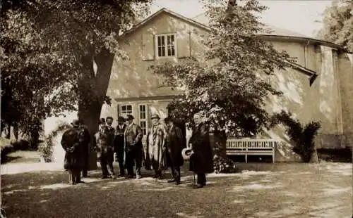 Ak Bad Lauchstädt Lauchstedt Saalekreis, Gabriel schillings Flucht von Gerhart Hauptmann